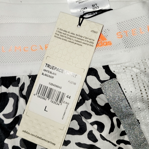 Adidas X Stella McCartney True Pace Multipurpose Shorts Sz L Women NWT - Picture 6 of 7